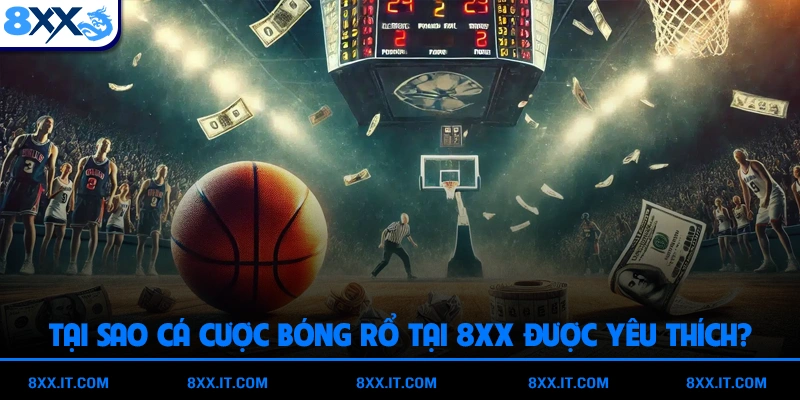 Tại sao cá cược bóng rổ tại 8XX được yêu thích?