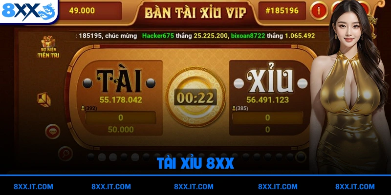 Tài xỉu 8XX