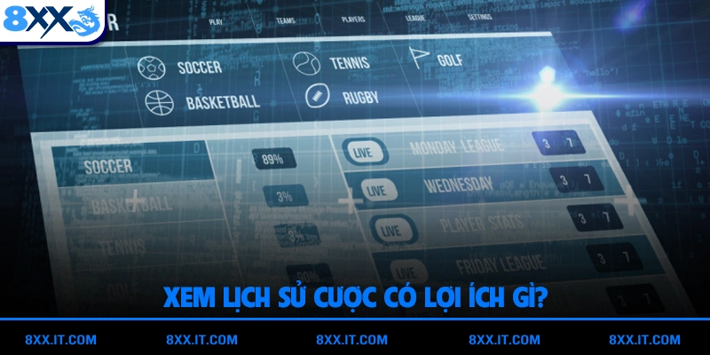 Xem lịch sử cược có lợi ích gì?